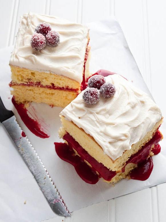 Torta Sogno Vaniglia e Mirtilli Rossi - Immagine Principale
