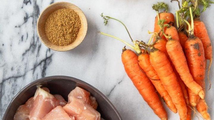 **Pappa per Neonati: Purea di Pollo e Carote** 7 Pappa fatta in casa: purea di pollo con carote