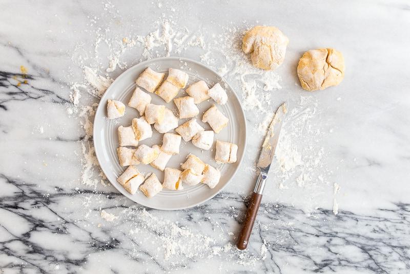 Gnocchi di Zucca in padella con burro e salvia