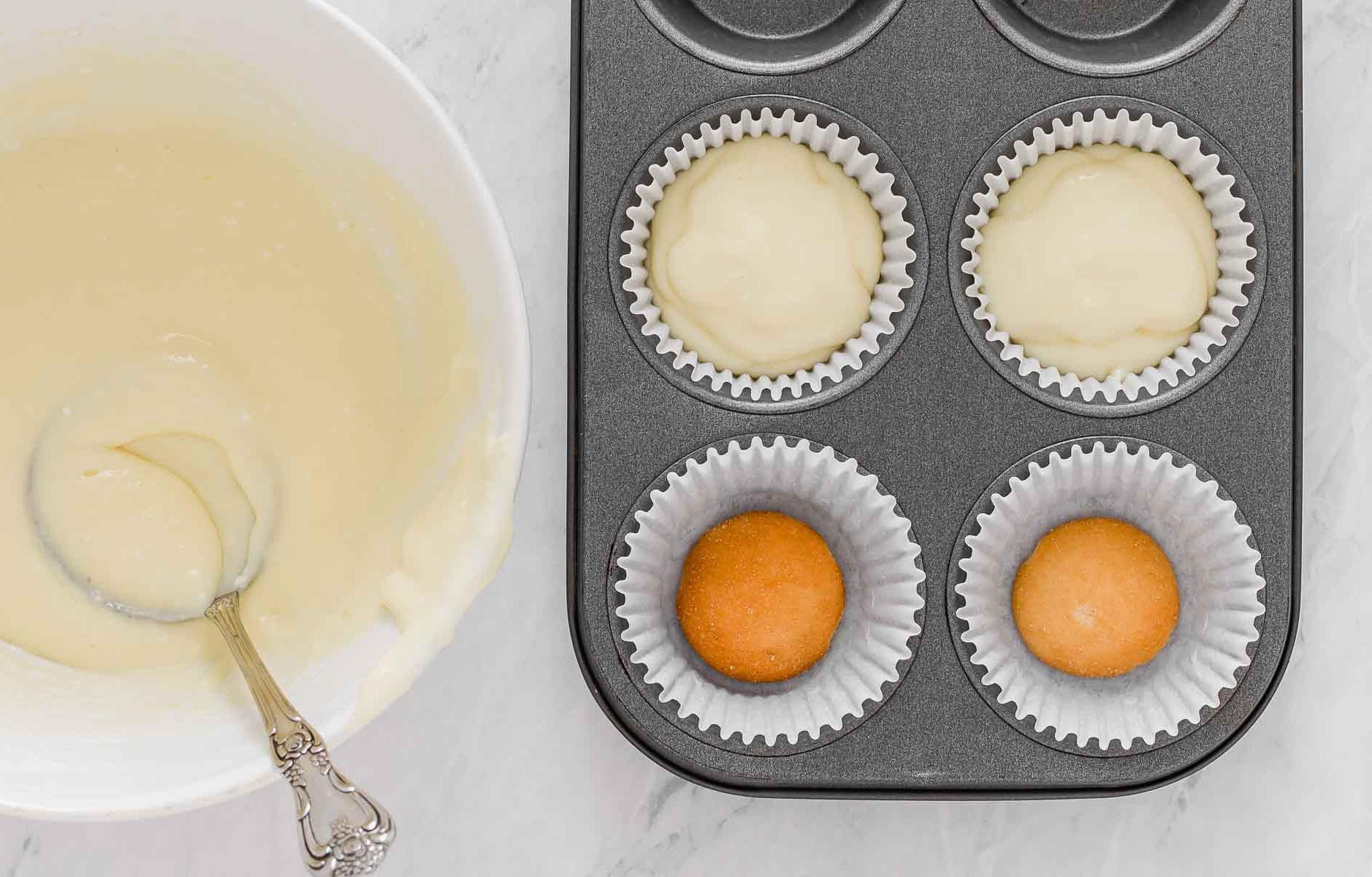 Cheesecake in coppette per muffin.