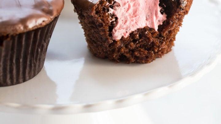 Mini torte Ding Dongs fatte in casa.