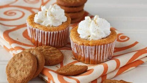 Mini Cheesecake di Zucca (4 pezzi in stampo muffin)