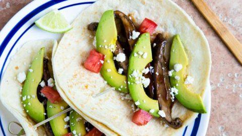 Cena per Due: Tacos di Portobello Affumicati 4 Cena per Due: Tacos di Portobello Affumicati