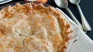 Piccola Torta di Mele Tradizionale per Ringraziamento