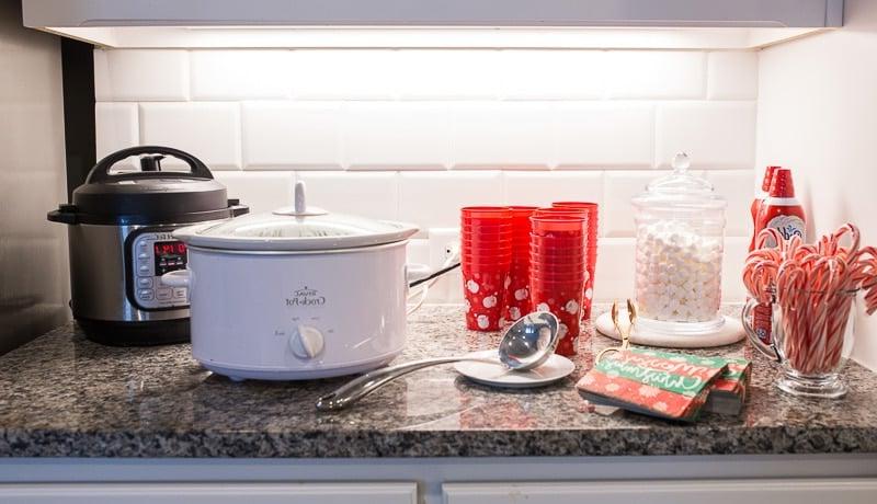 Idee per Feste di Decorazione Biscotti 5 Angolo bar cioccolata calda festa decorazione biscotti