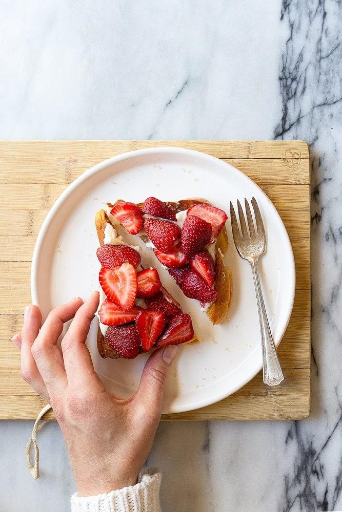 Toast alla fragola: Ricetta toast con frutta