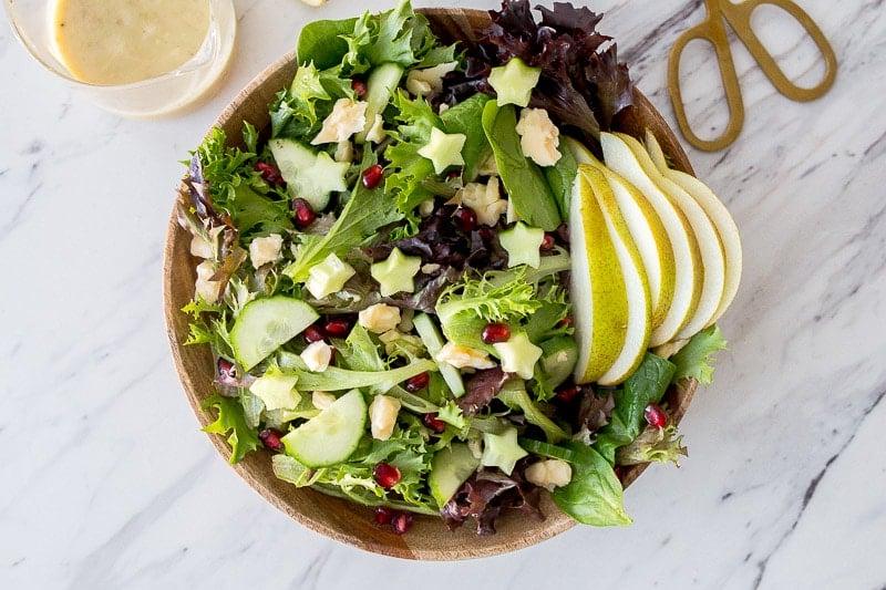 Il Giorno del Ringraziamento per Due 43 Insalata Semplice per il Piccolo Ringraziamento