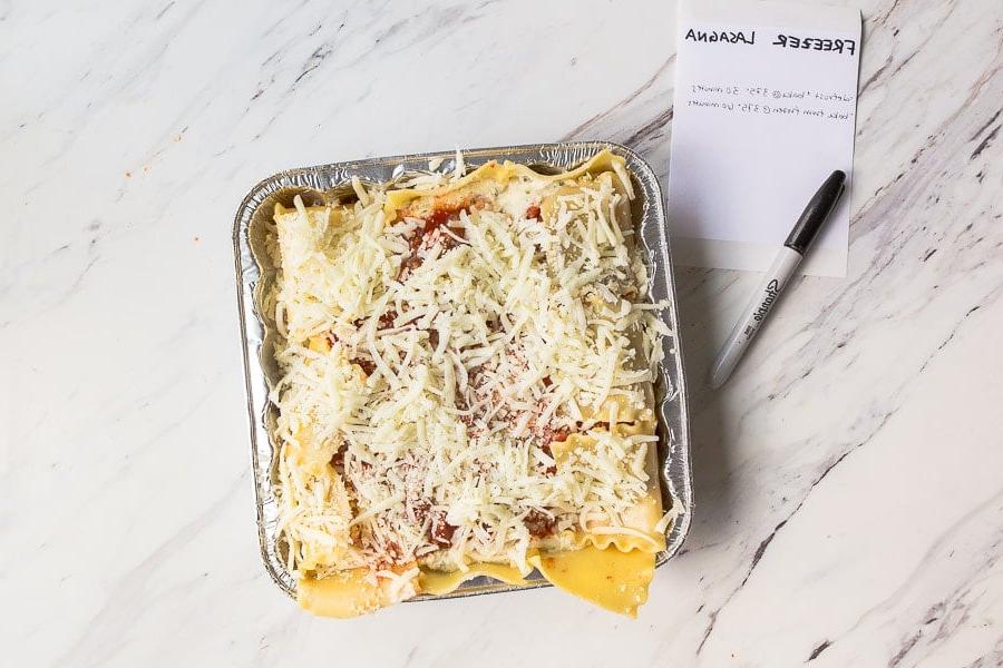 Come Congelare le Lasagne – Cucinare una Volta, Mangiare Due Volte 6 pasti facili da congelare lasagna fatta in casa