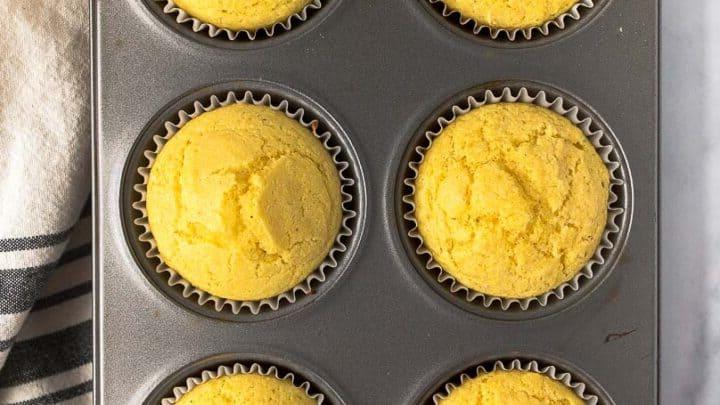 Muffin di Pane di Mais Soffici - Piccola Porzione