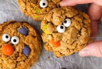 Spooktacular Monster Cookies