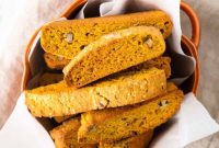 Spiced Pumpkin Biscotti