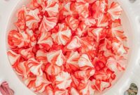 Homemade Holiday Cream Cheese Mints
