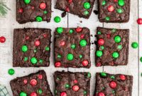 Festive Fudgy Brownies
