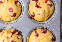 Sunshine Cranberry Orange Pecan Muffins