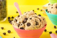 Spoonable Chocolate Chip Dough Bliss