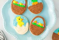 Whimsical Easter Egg Cookies