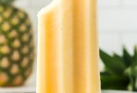 Creamy Dole Whip Popsicles