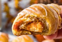 Spiced Pumpkin Crescent Buns