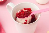 Decadent Red Velvet Mug Cake