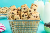 Golden Cookie Fries with Chocolate Chips