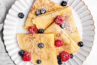 Easy Homemade Crepes