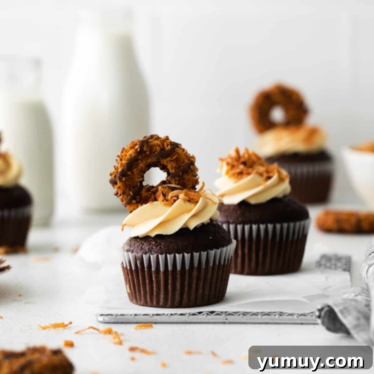Caramel Coconut Chocolate Bliss Cupcakes 1 featured 38729