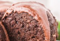 Luscious Chocolate Zucchini Bundt