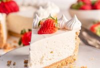 Effortless No Bake Cheesecake