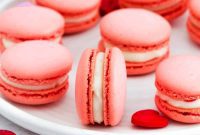 Blushing Pink Valentine Macarons