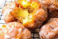 Golden Spiced Apple Fritters