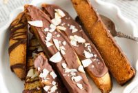 Chocolate Kissed Biscotti