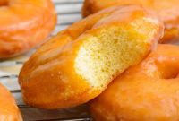 Homemade Krispy Kreme Glazed Donuts