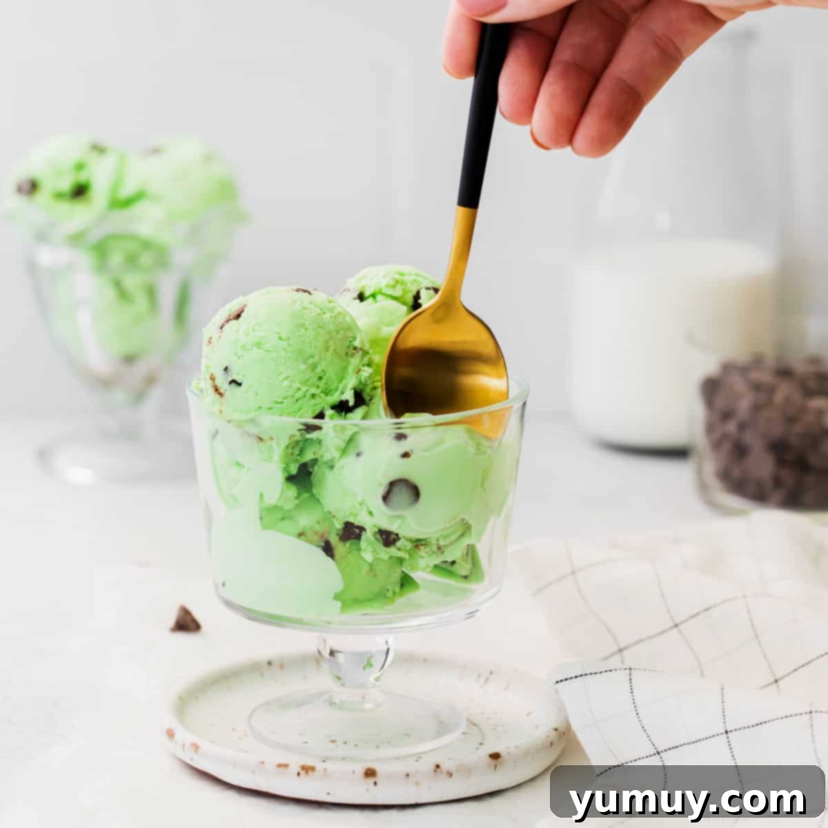 No-Churn Mint Chip Bliss 1 featured 6407