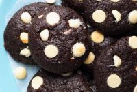 Decadent Chocolate White Chip Cookies