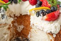 Heavenly Lemon Cloud Cake