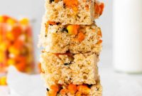 Spooky Crispy Halloween Squares