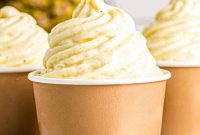 Pineapple Soft Serve Delight
