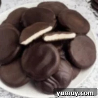 featured chocolate peppermint patties, ready to be enjoyed.