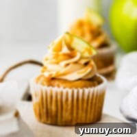 featured caramel apple cupcakes