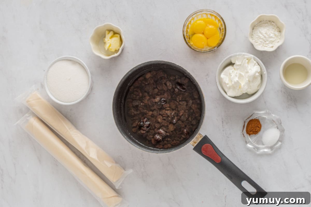 Velvet Raisin Bliss 18 Raisins actively hydrating and boiling in a saucepan on the stovetop.