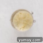 cream cheese mixture in a bowl