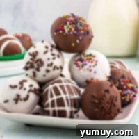 Bite Sized Chocolate Delights 4 chocolate cake pops featured