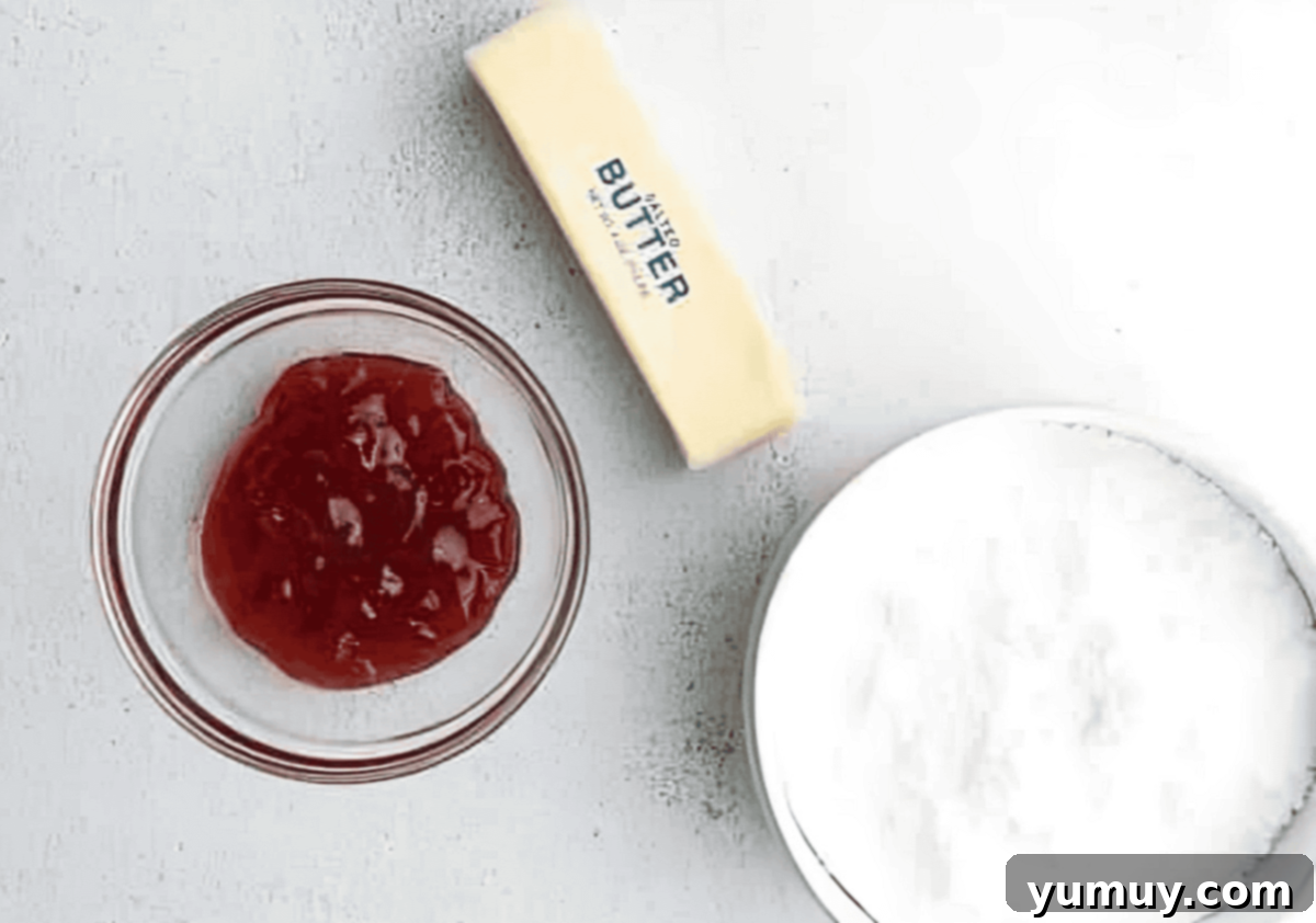 Berry Bliss Macarons 19 ingredients for strawberry filling.