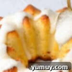 glazing brown butter pound cake.