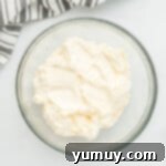 Fathers Day Cookie Creations 9 buttercream frosting in a glass bowl.