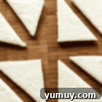 Fairy Bread Double Delight 6 sliced crustless pieces of bread.