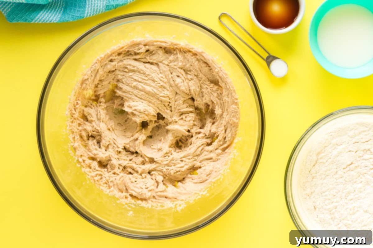 edible chocolate chip cookie dough in a glass bowl.