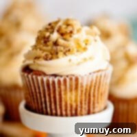 Spiced Carrot Cupcakes with Cream Cheese Frosting 4 featured carrot cake cupcakes