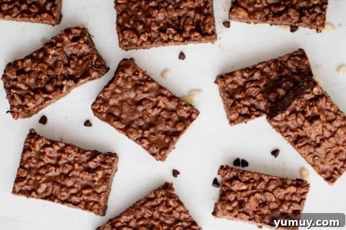 Irresistible Homemade Crunch Bars 15 Homemade chocolate crunch candy bars, sliced and ready to eat.