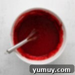 Indulgent Homemade Red Velvet Cupcakes 7 red velvet cake batter